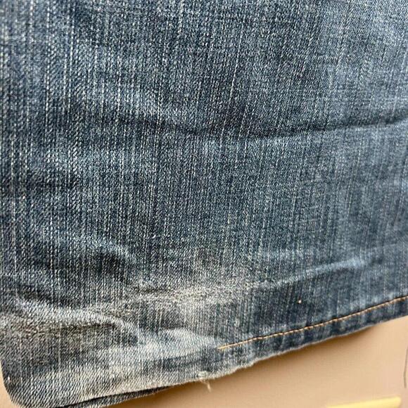 Vintage Rocawear Jeans Mens 38 Blue Baggy Y2K Streetwear Wide Leg Skater Goth - Picture 3 of 8